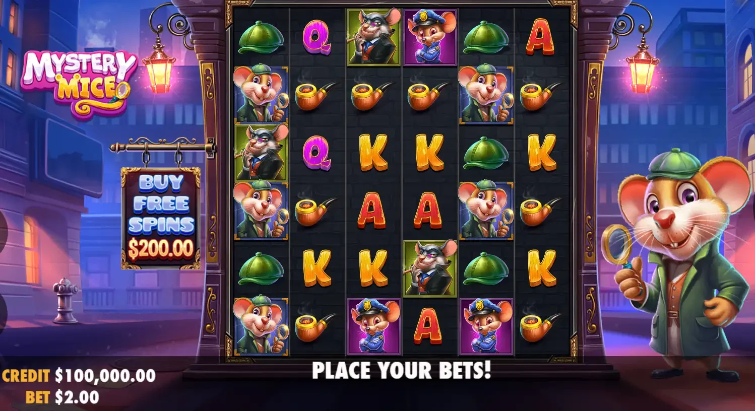 machine &agrave; sous Mystery Mice slot