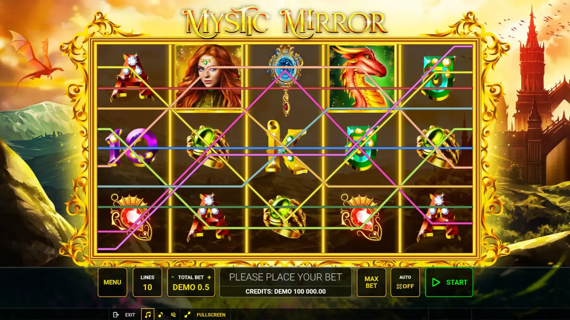 Mystic Mirror&nbsp;machine &agrave; sous casino en ligne