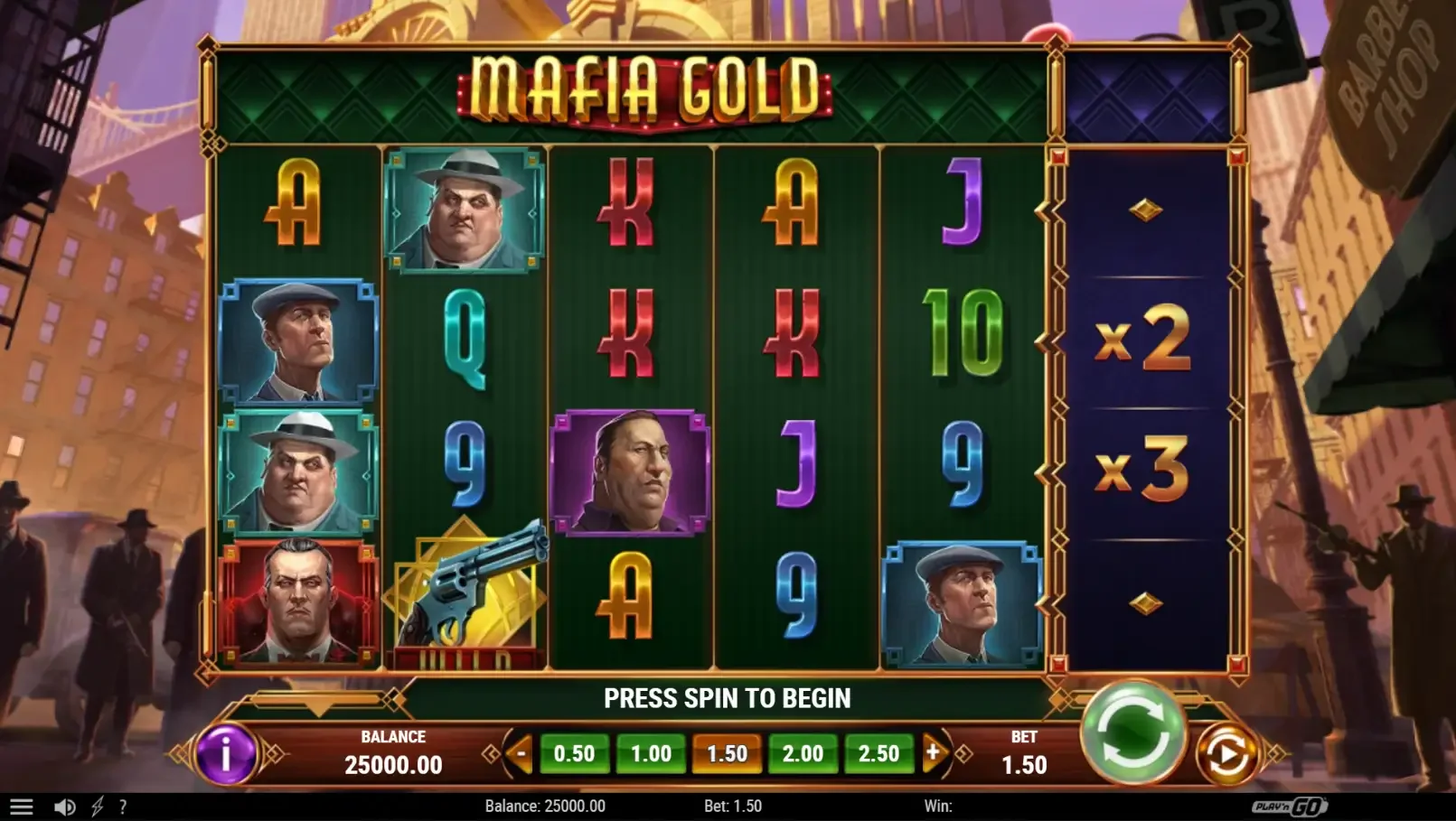 La machine &agrave; sous gratuite&nbsp;Mafia Gold