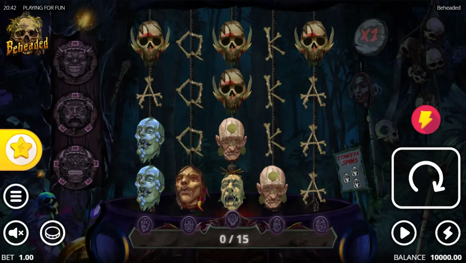 Machine &agrave; sous beheaded slot casino