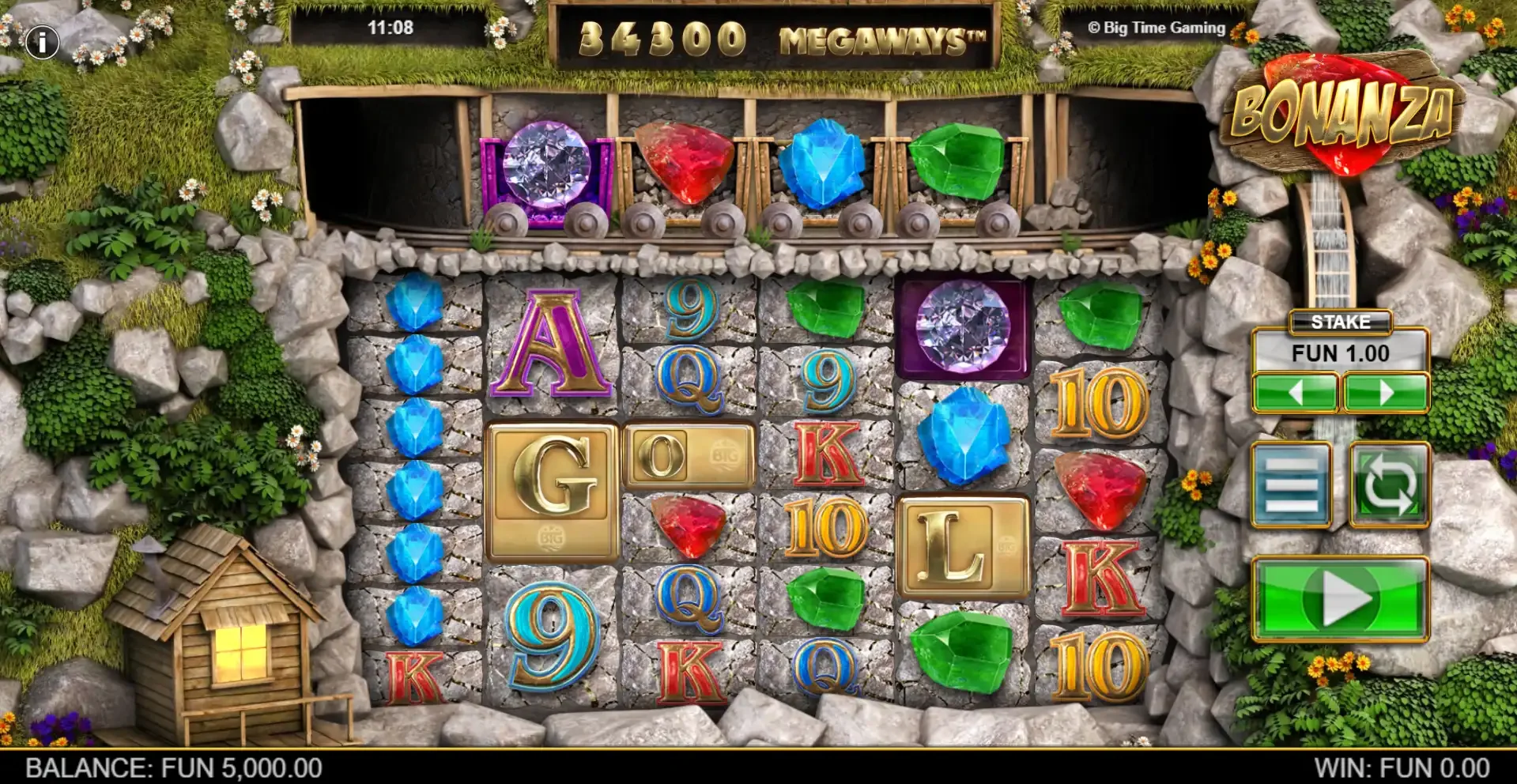 La machine &agrave; sous Bonanza de Big Time Gaming