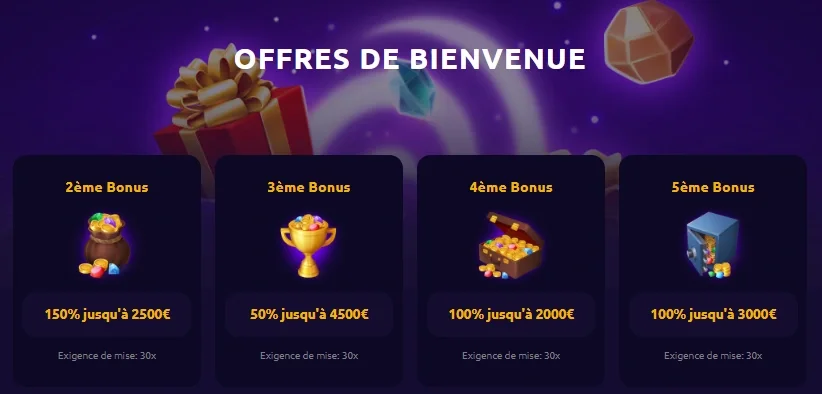 bonus spintime casino