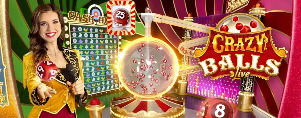 Crazy balls du fournisseur de jeu evolution image