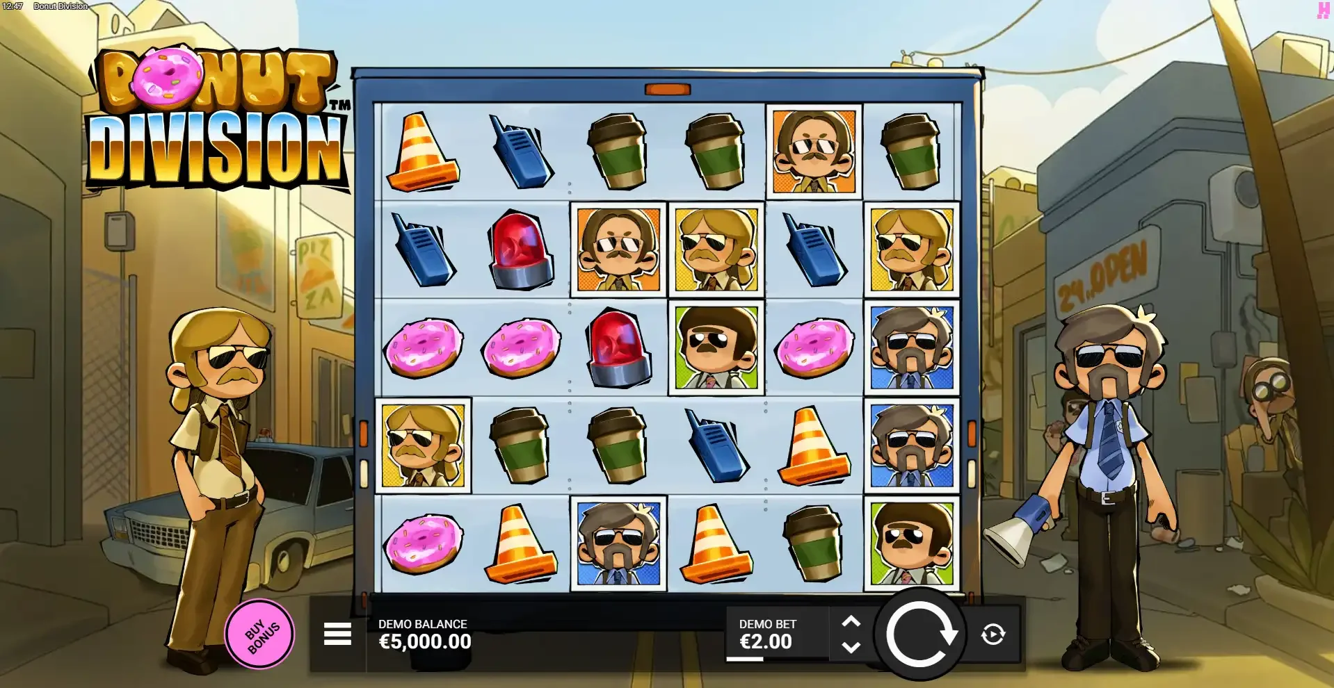 la machine &agrave; sous Donut Division