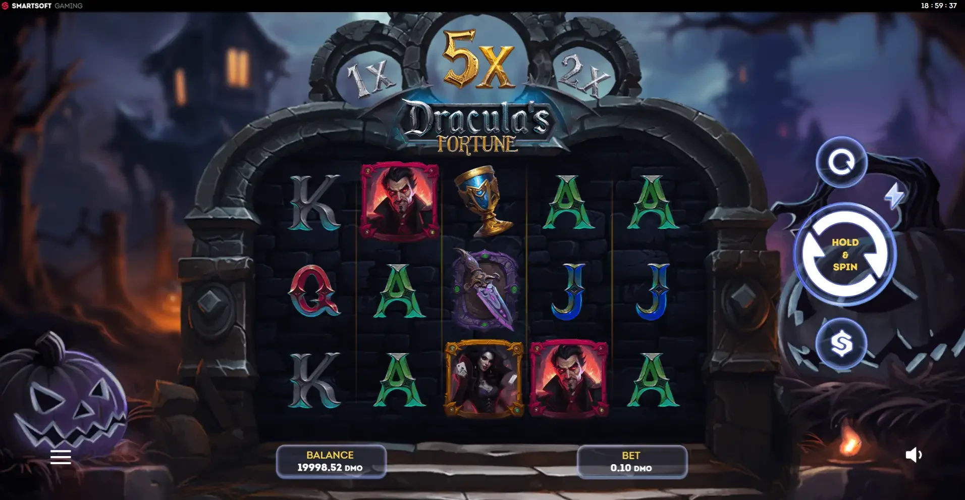 Dracula&rsquo;s Fortune machine &agrave; sous