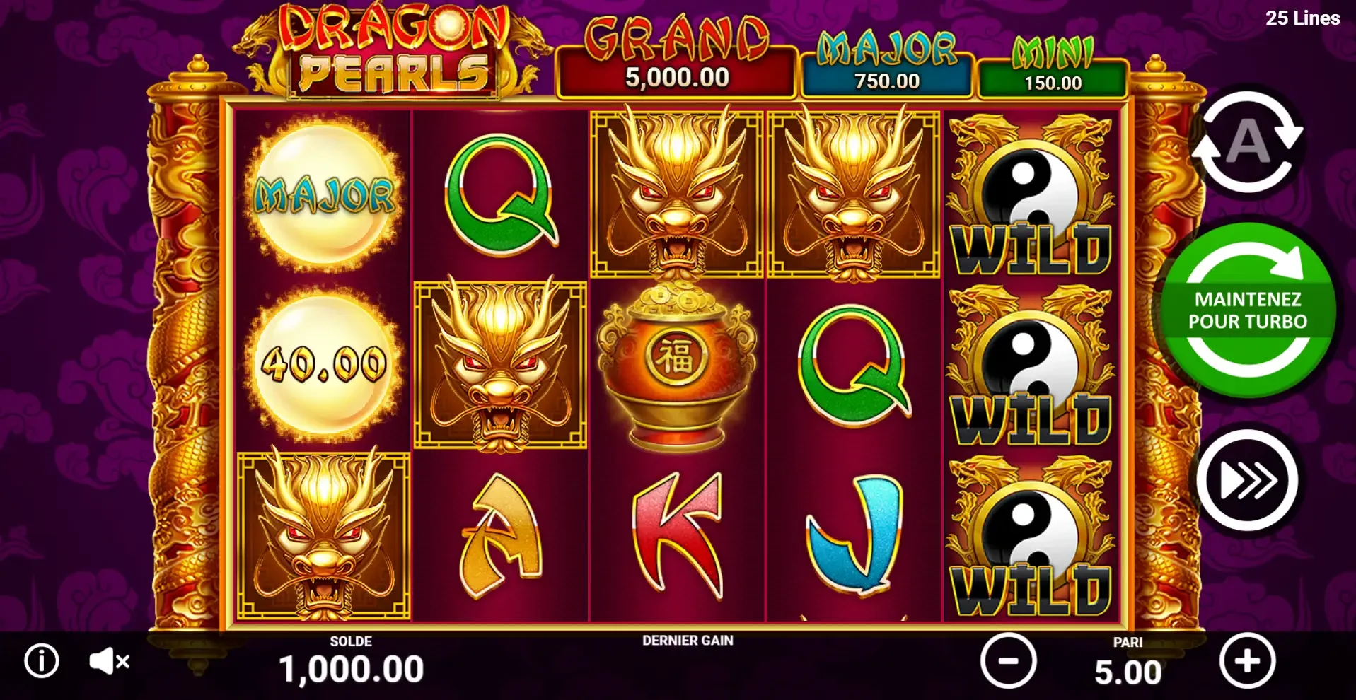 Dragon Pearls booongo slot casino