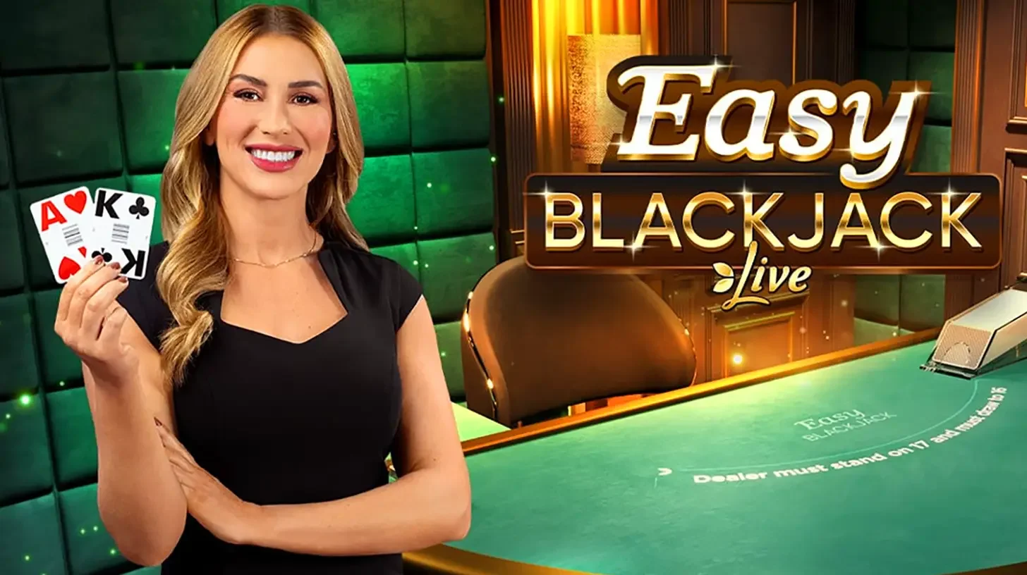 Easy Black jack live par evolution gaming