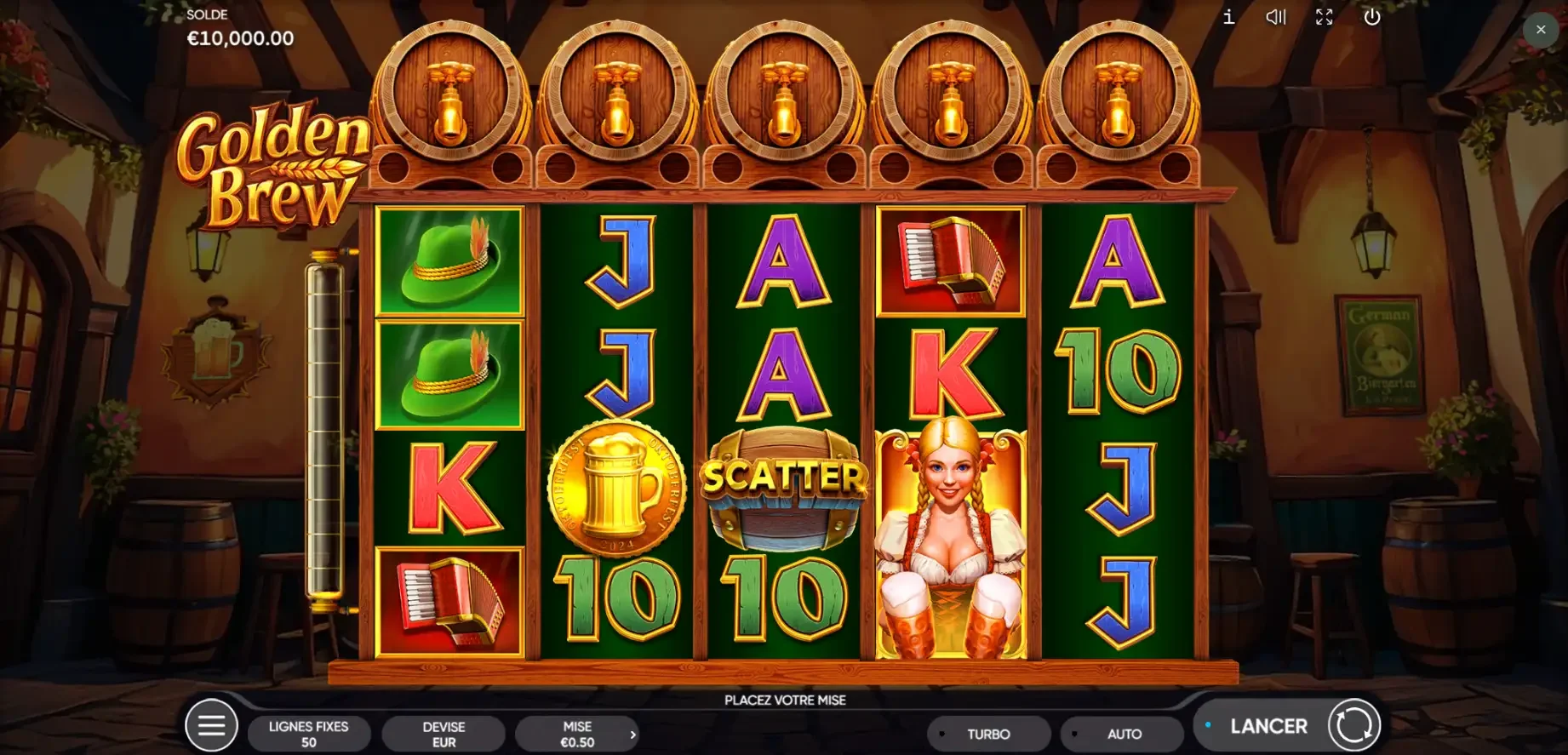 Golden Brew slot casino machine &agrave; sous