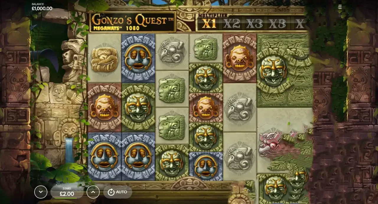 Gonzo&rsquo;s Quest Megaways&nbsp;machine &agrave; sous casino