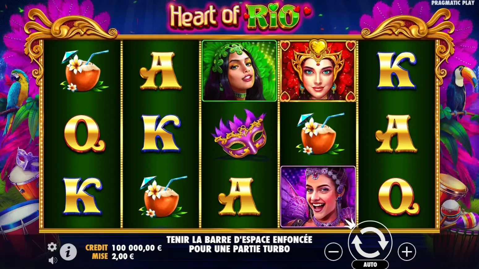 Heart Of Rio machine &agrave; sous