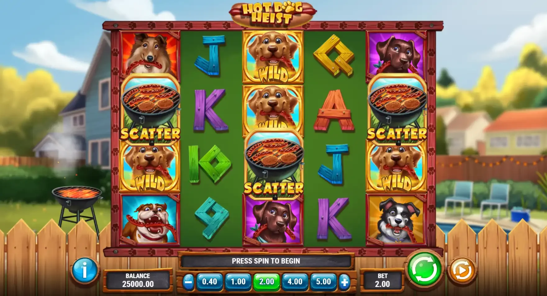 la machine &agrave; sous Hot Dog Heist