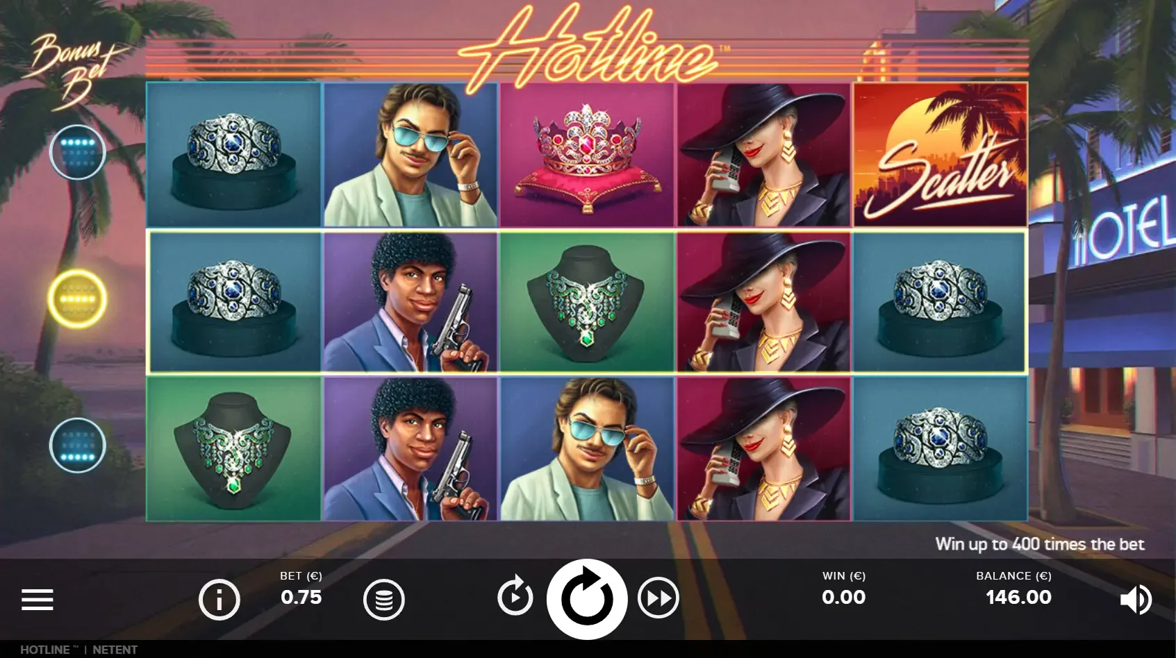 Hotline machine &agrave; sous casino