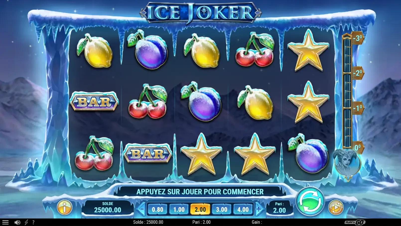 Machine &agrave; sous ice joker casino slot