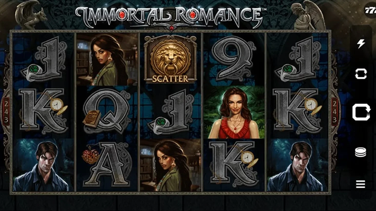 Immortal Romance machine &agrave; sous