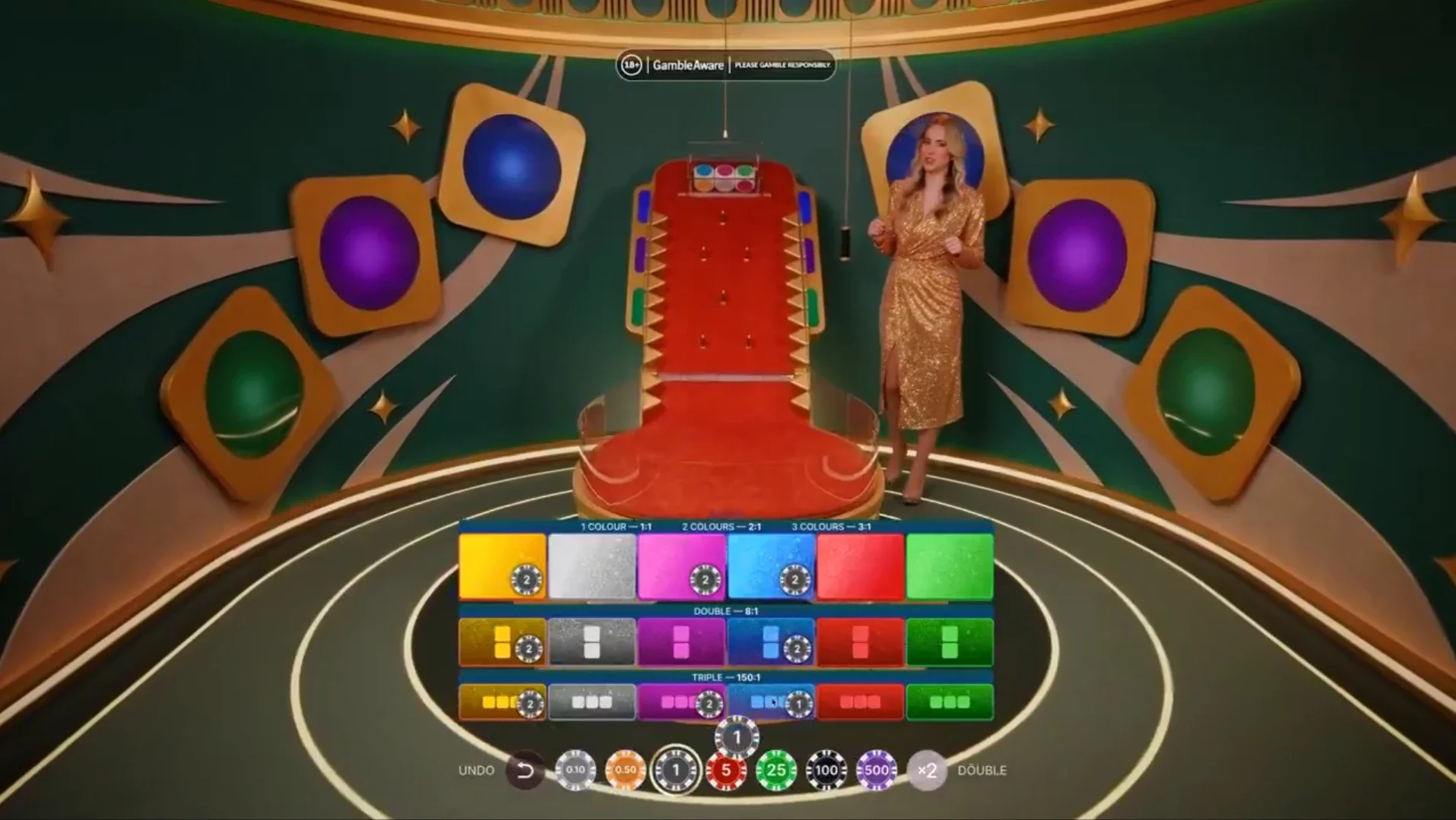Gameplay de super color evolution