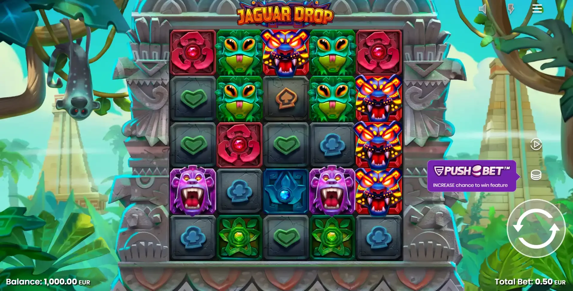 La machine &agrave; sous Jaguar Drop