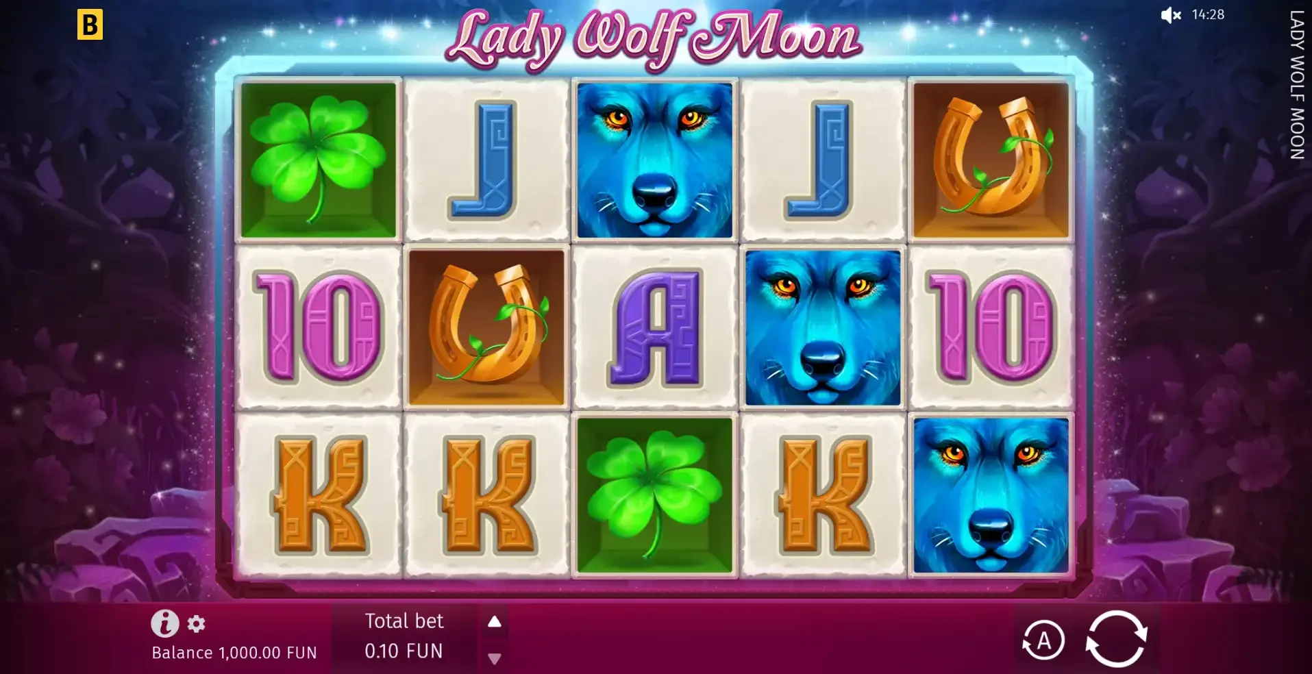 Lucky Lady Moon&nbsp;machine &agrave; sous