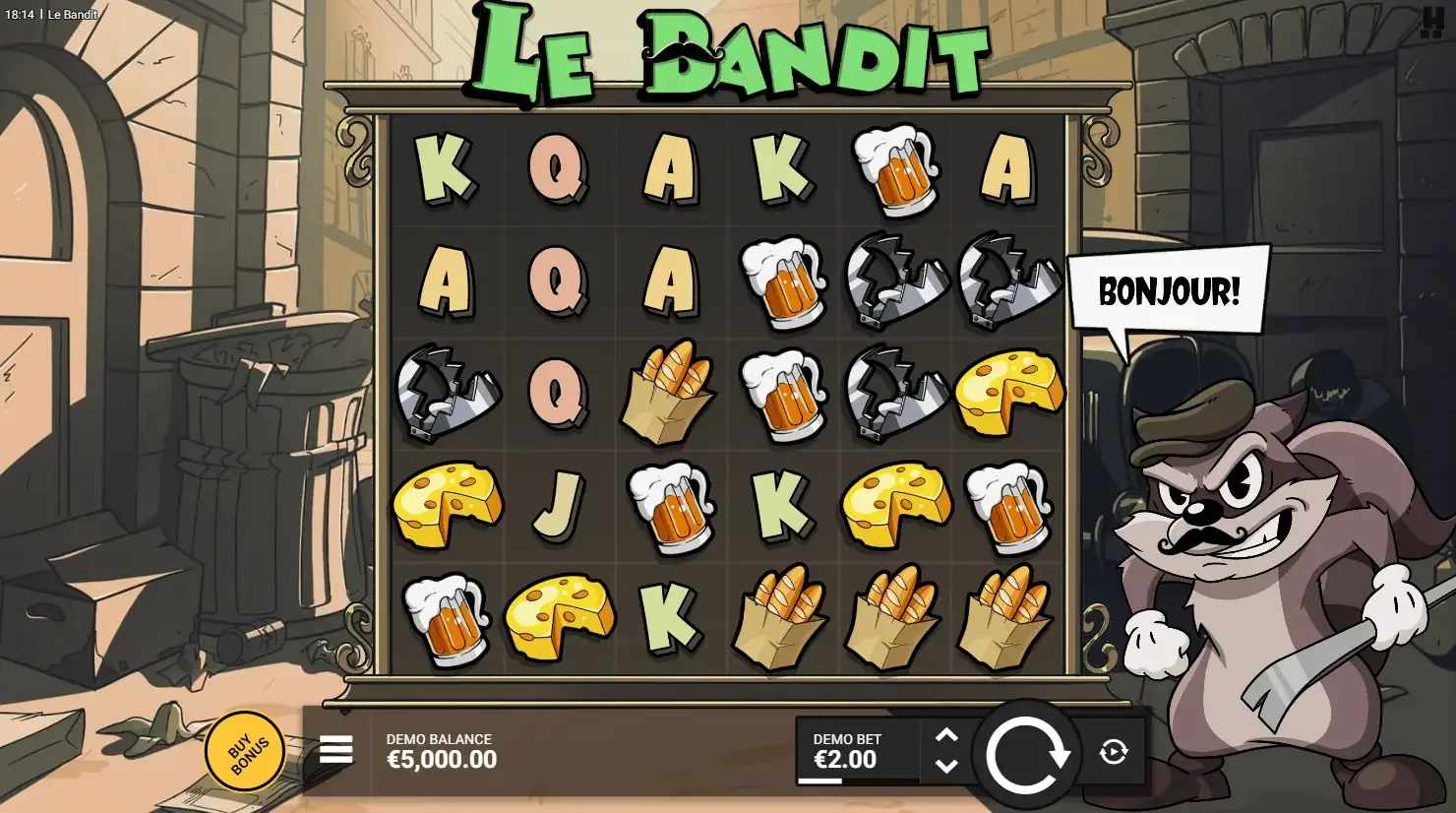 Le Bandit machine &agrave; sous