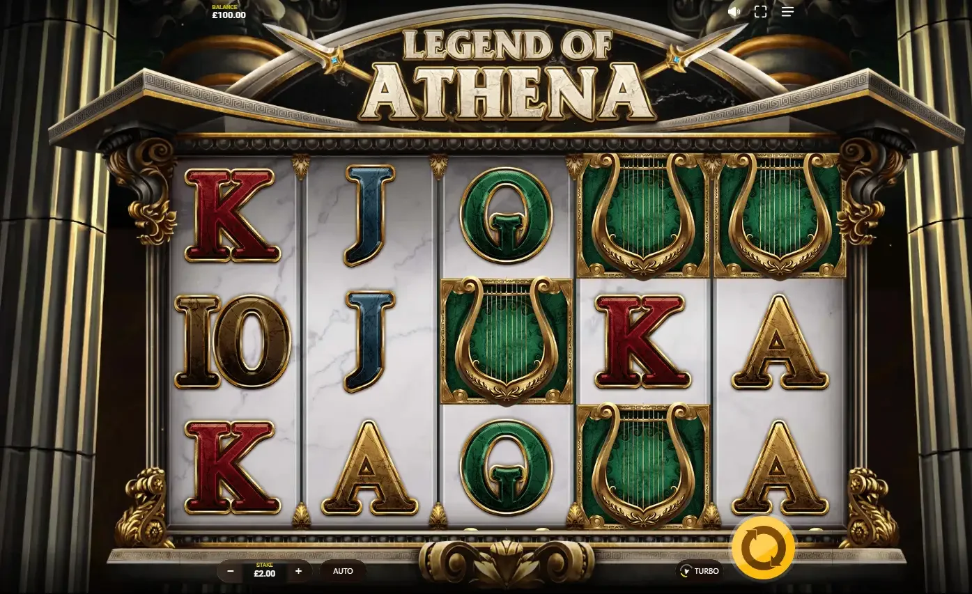 La machine &agrave; sous Legend of Athena