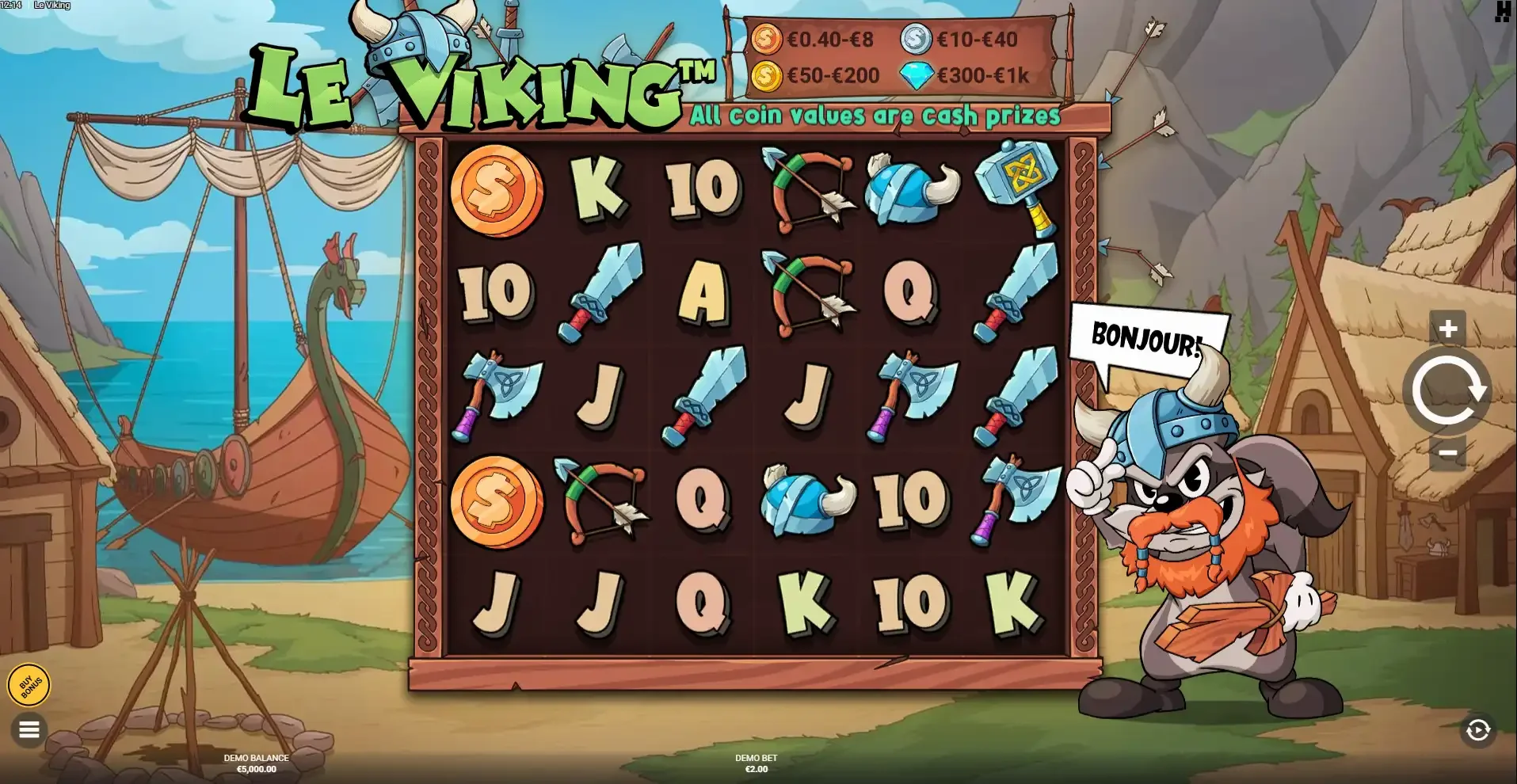 la machine &agrave; sous Le Viking