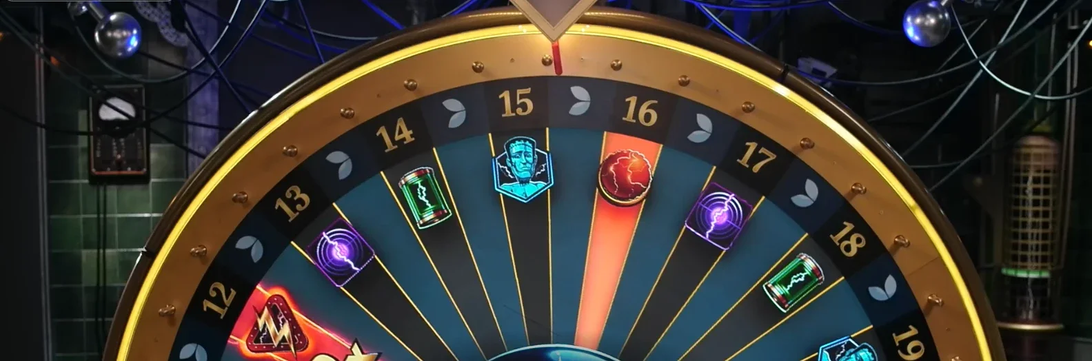 La roue de lightning storm d'evolution live