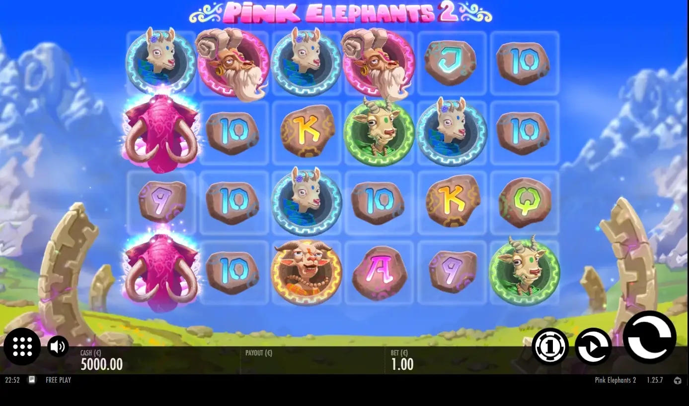 machine &agrave; sous Pink Elephants 2