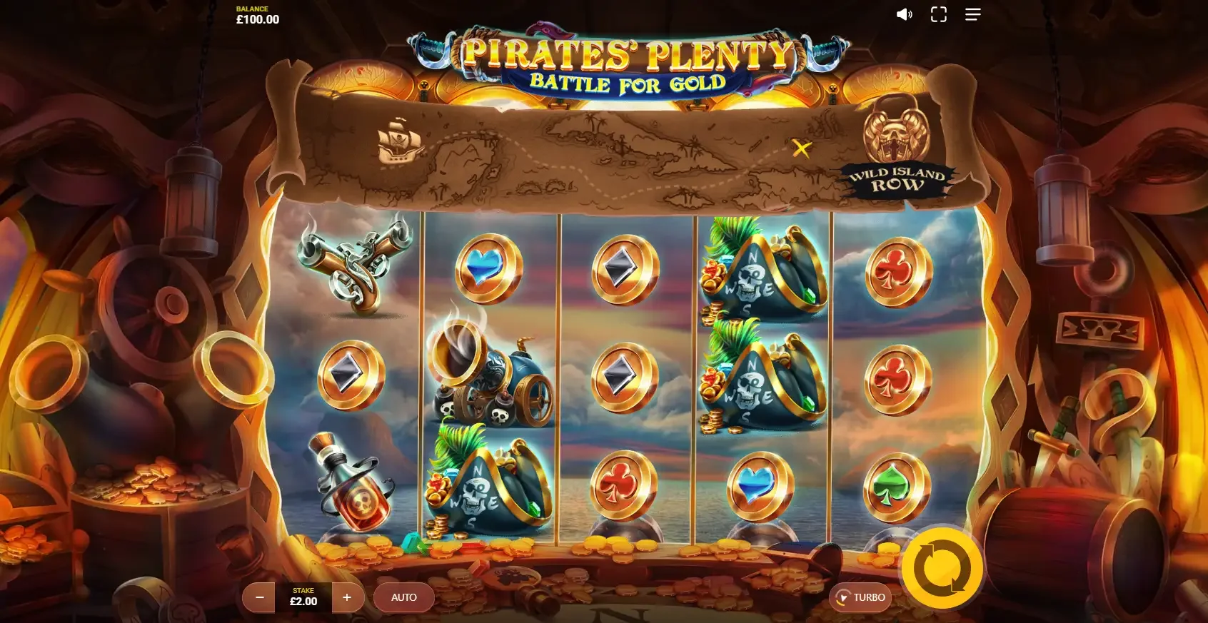 Pirates Plenty : Battle for Gold&nbsp;machine &agrave; sous