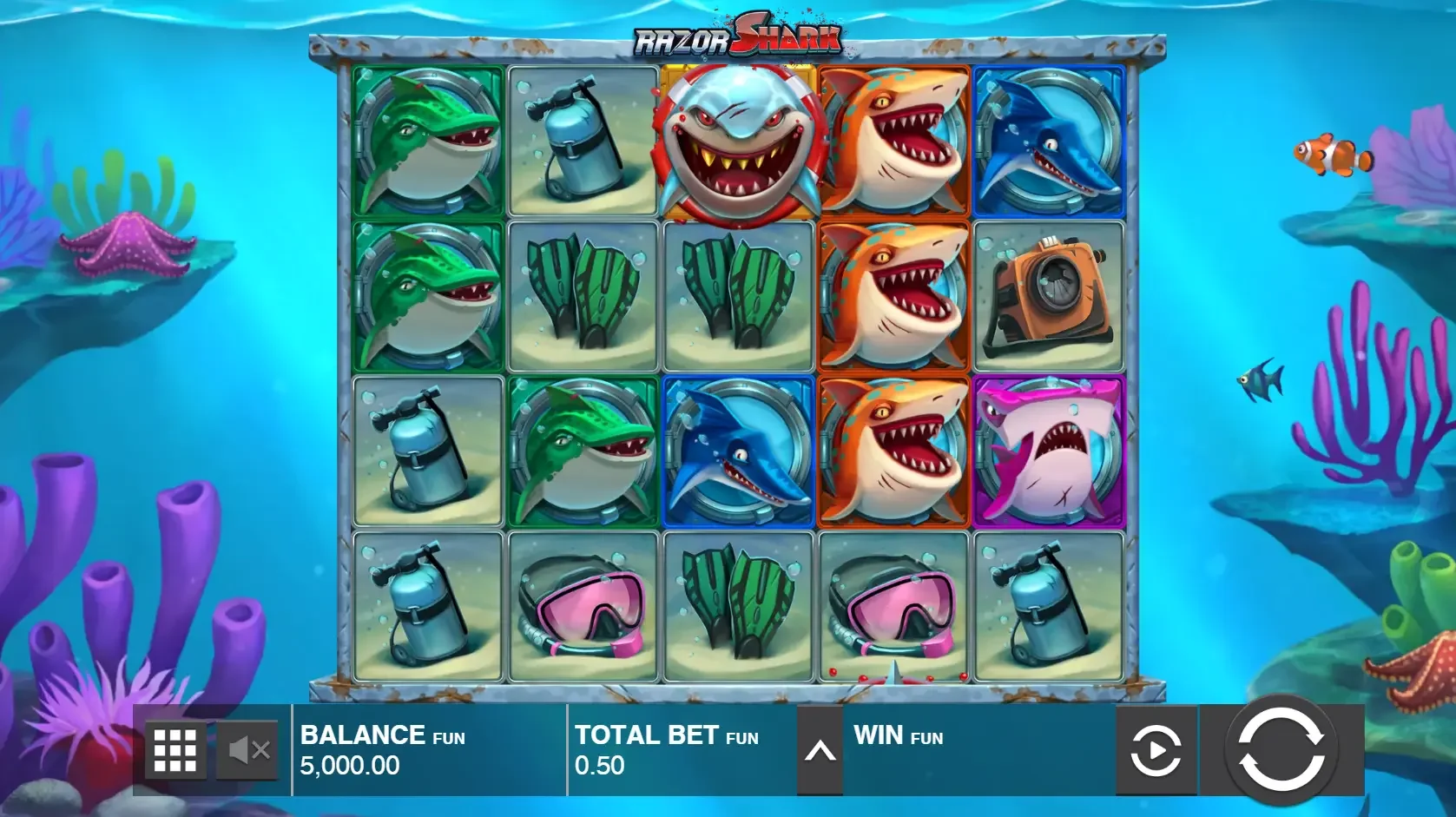 Razor Shark machine &agrave; sous casino en ligne