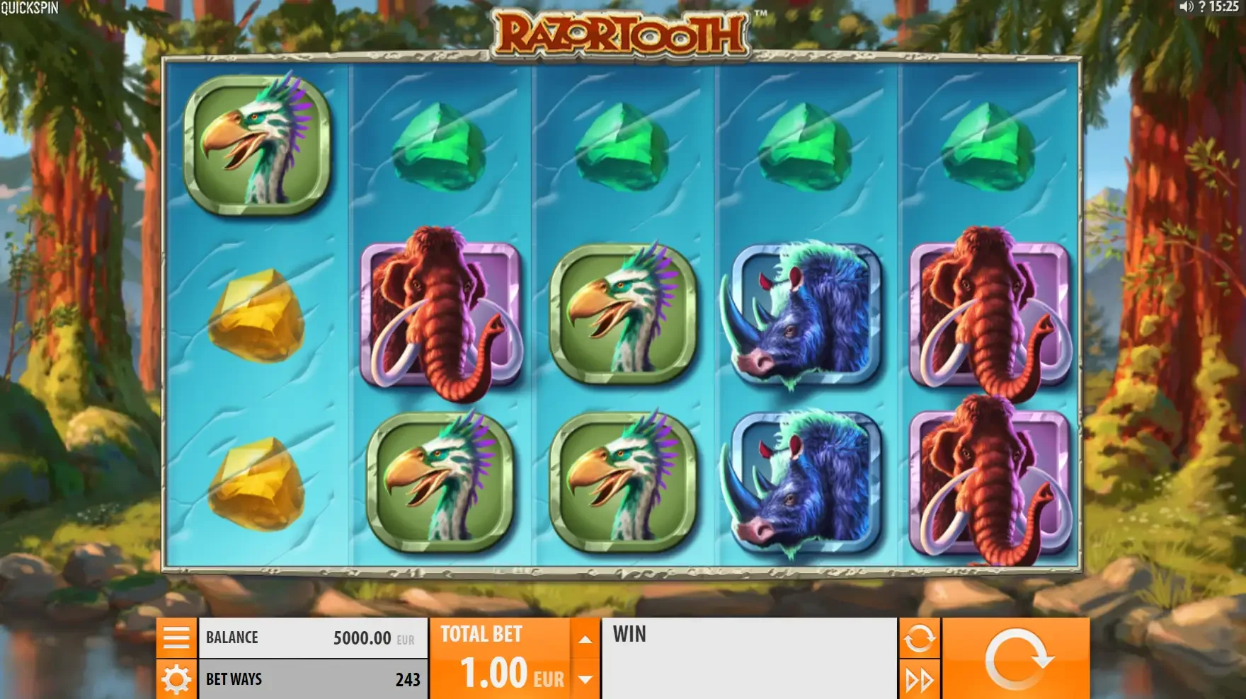 la machine &agrave; sous Razortooth
