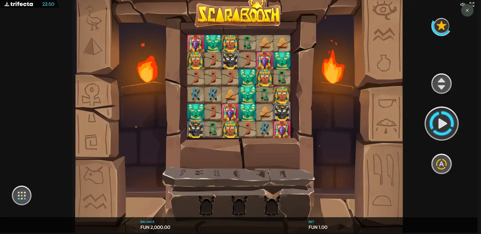 la machine &agrave; sous Scaraboosh