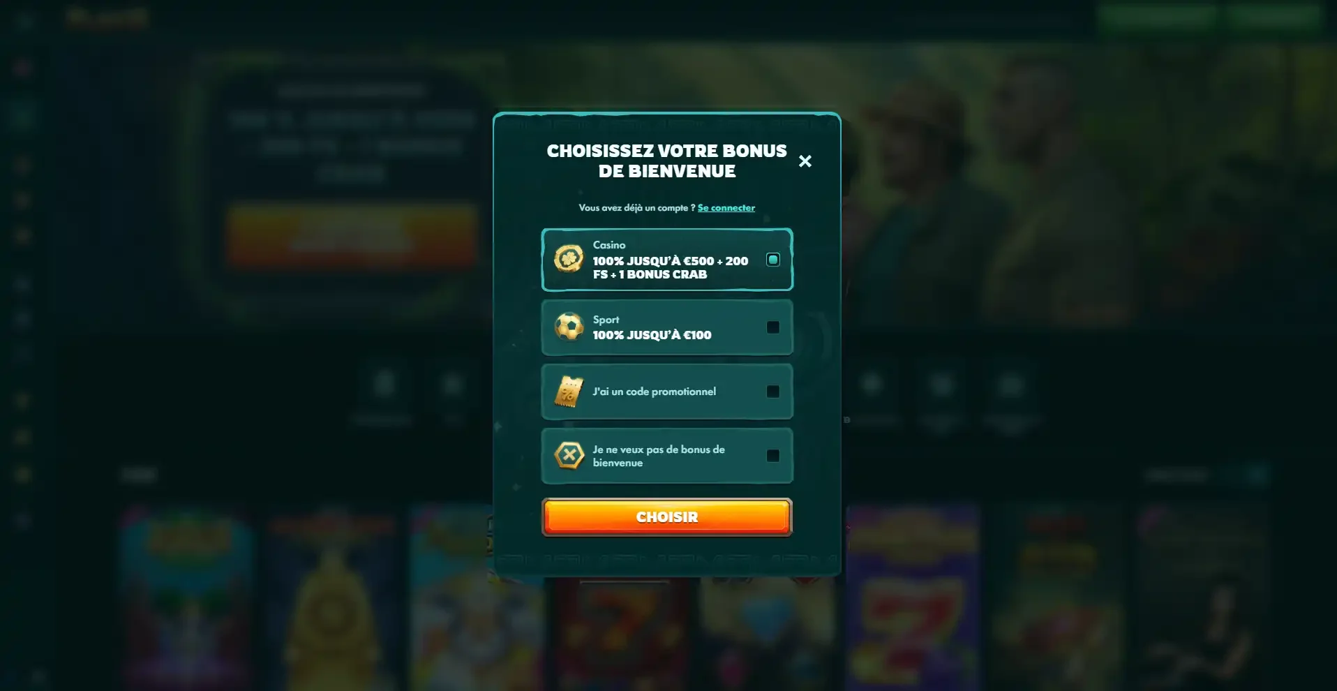 Offres de bonus du casino en ligne Playio