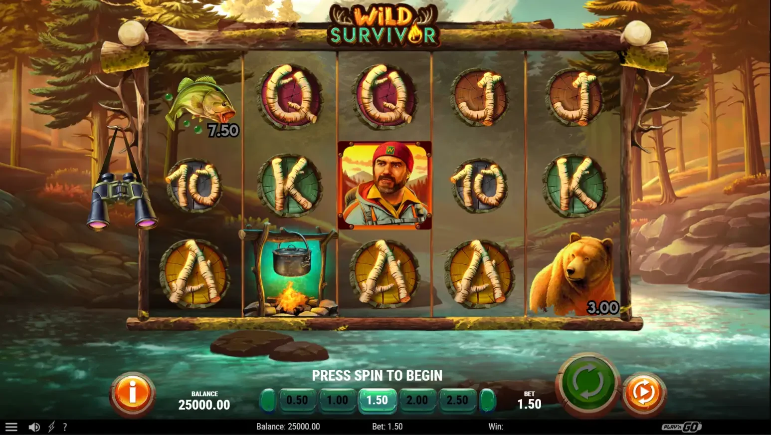 la machine &agrave; sous Wild Survivor