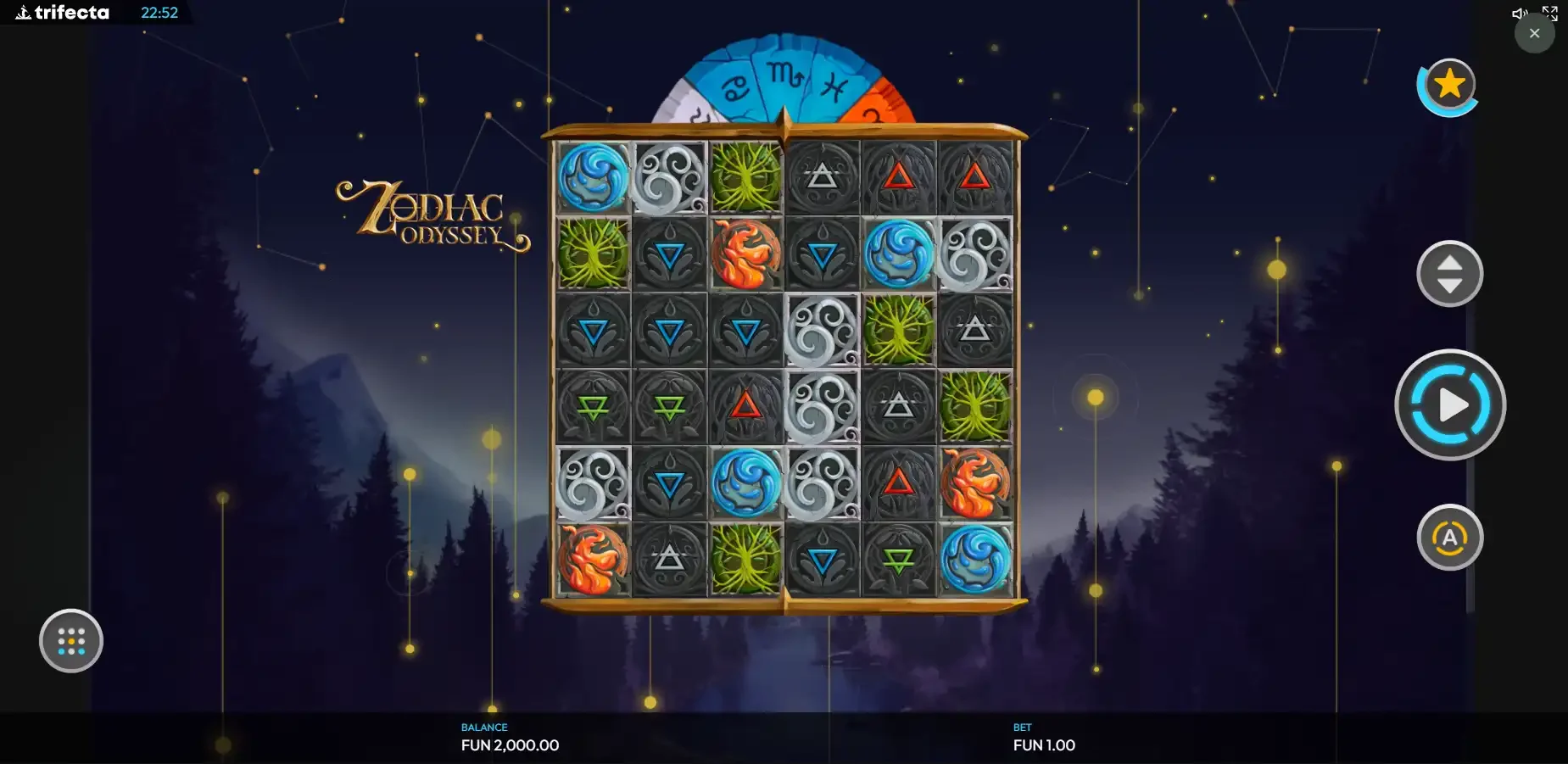 la machine &agrave; sous Zodiac Odyssey